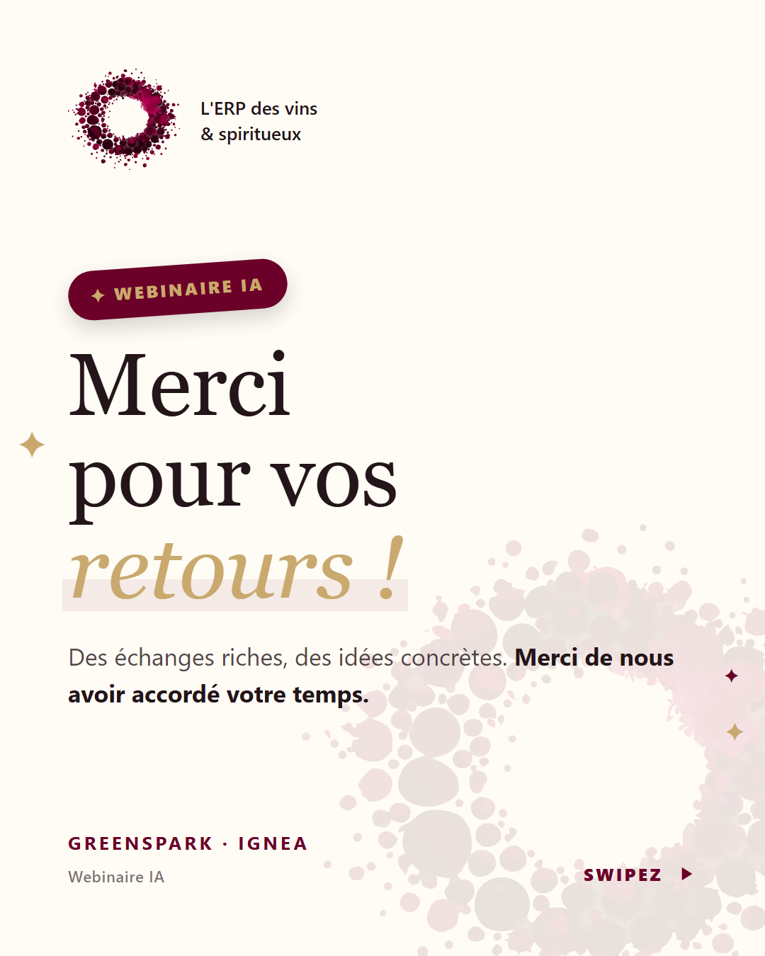 Webinaire IA : merci pour vos retours